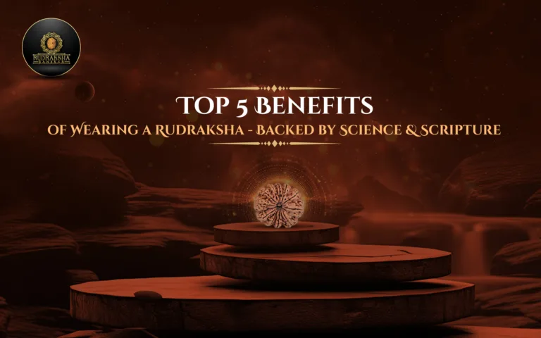 Top 5 Benefits of Wearing a Rudraksha – Backed by Science & Scripture