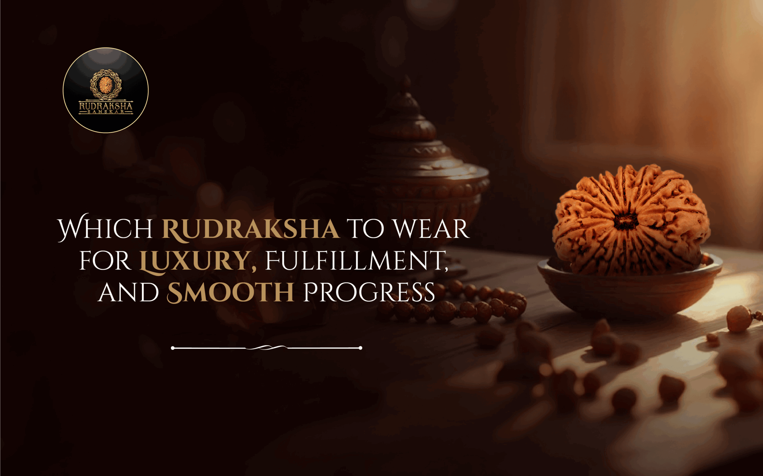Which Rudraksha to Wear for Luxury, Fulfillment, and Smooth Progress - Rudraksha Sanskar