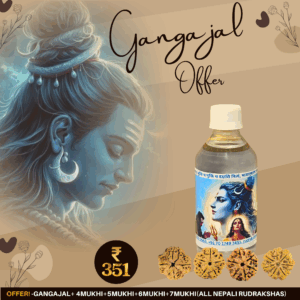 Gangajal+Nepali Rudrakshas