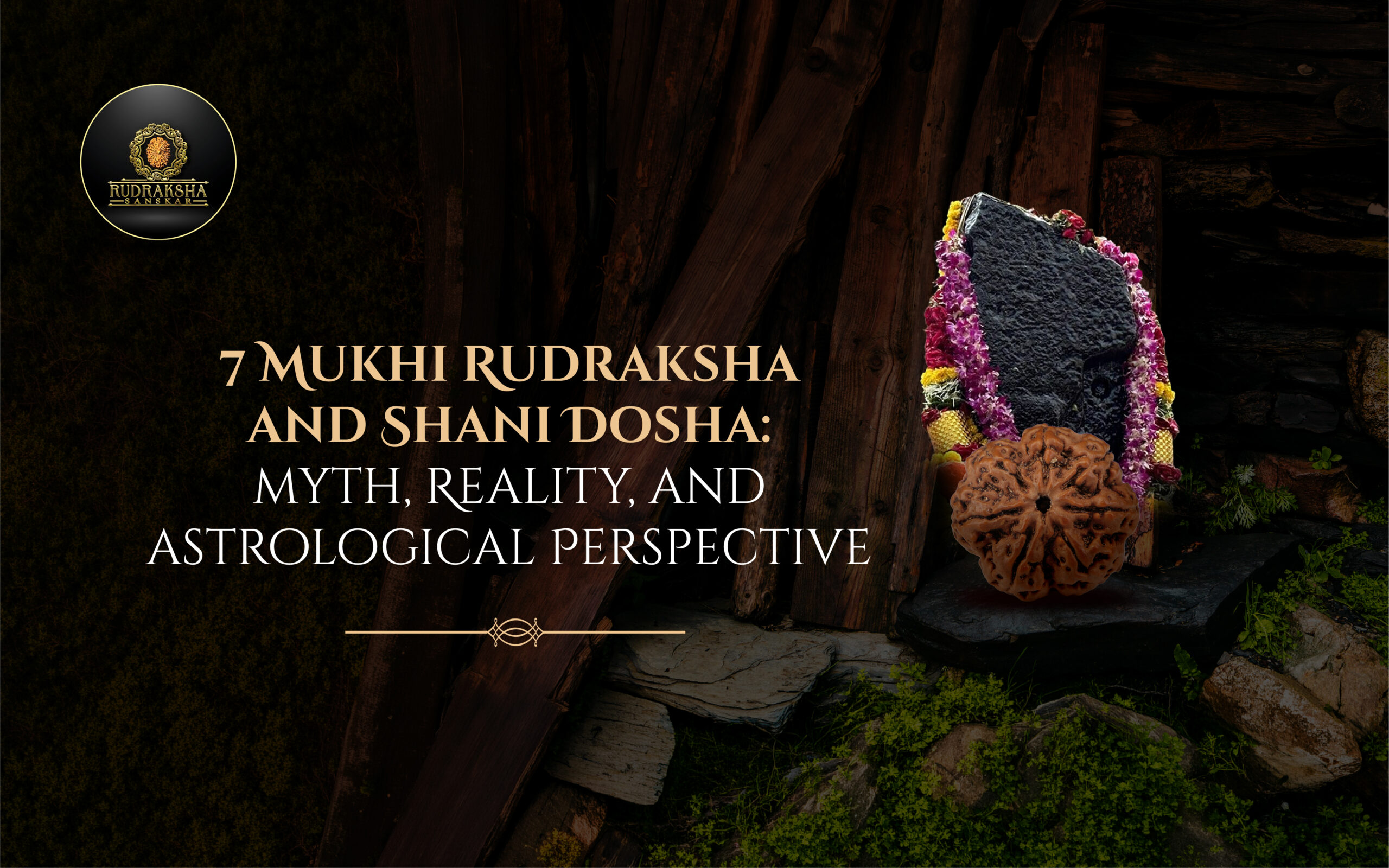 7 Mukhi Rudraksha and Shani Dosha Myth, Reality, and Astrological Perspective - Rudraksha Sanskar