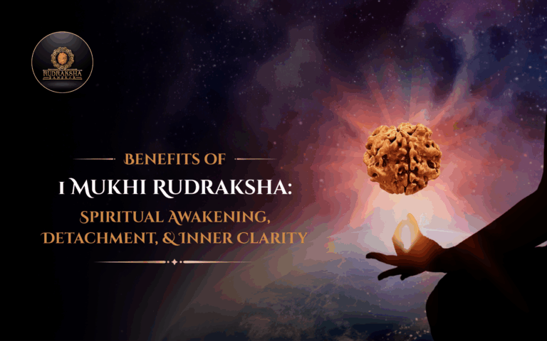 Benefits of 1 Mukhi Rudraksha: Spiritual Awakening, Detachment, and Inner Clarity 