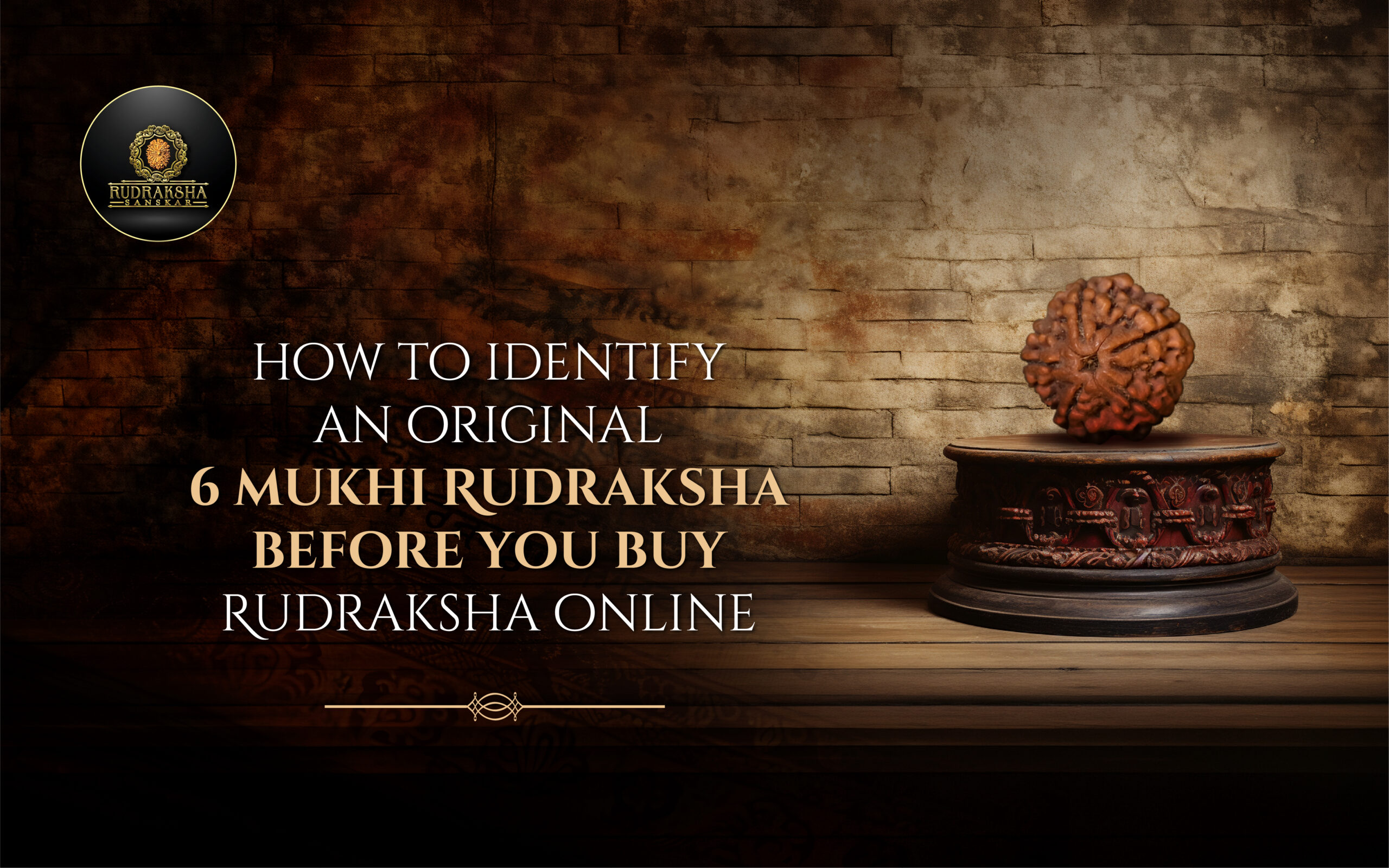 How to Identify an Original 6 Mukhi Rudraksha Before You Buy Rudraksha Online - Rudraksha Sanskar