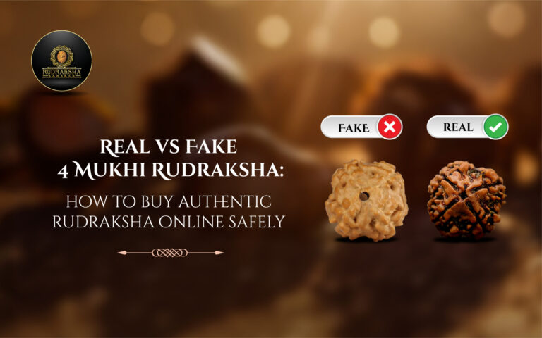 Real vs Fake 4 Mukhi Rudraksha: How to Buy Authentic Rudraksha Online Safely 