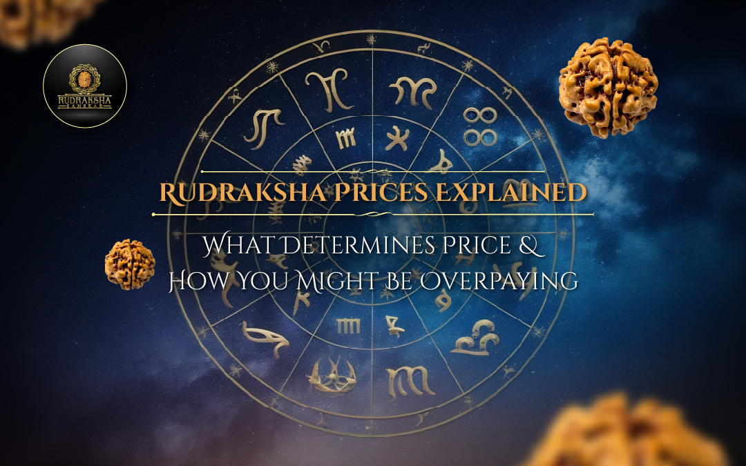Rudraksha for Zodiac Signs (Rashi) - Which Mukhi Bead Matches Your Sign & Your Festival Year - Rudraksha Sanskar