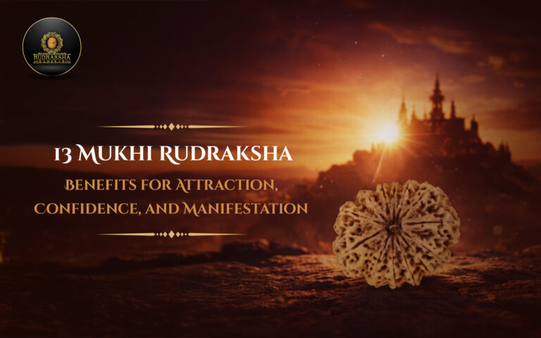 13 Mukhi Rudraksha Benefits for Attraction, Confidence, and Manifestation 