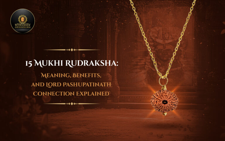 15 Mukhi Rudraksha: Meaning, Benefits, and Lord Pashupatinath Connection Explained 