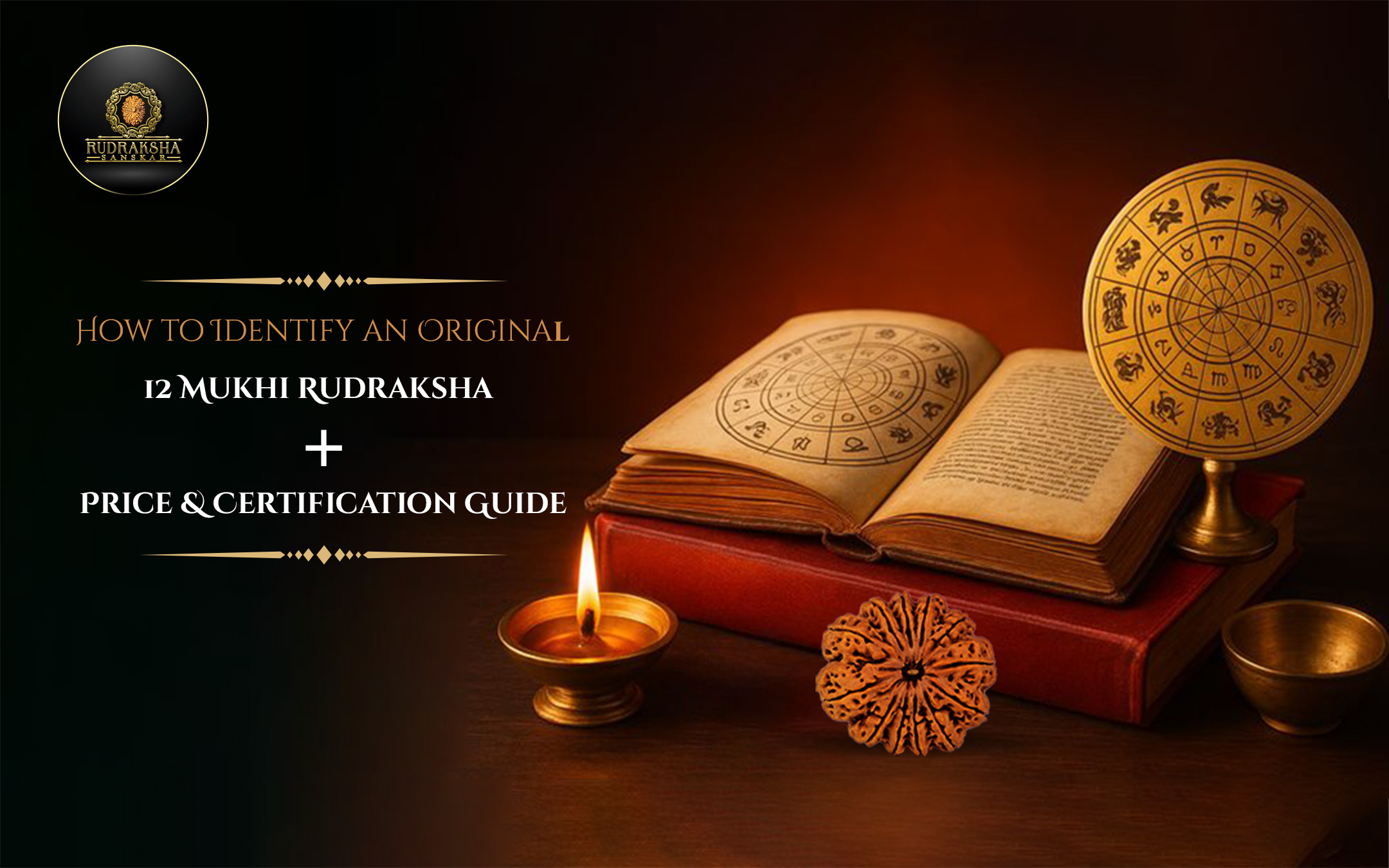 How to Identify an Original 12 Mukhi Rudraksha + Price & Certification Guide - Rudraksha Sanskar