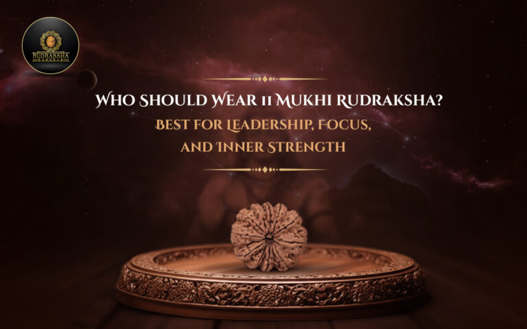 Who Should Wear 11 Mukhi Rudraksha? Best for Leadership, Focus, and Inner Strength 