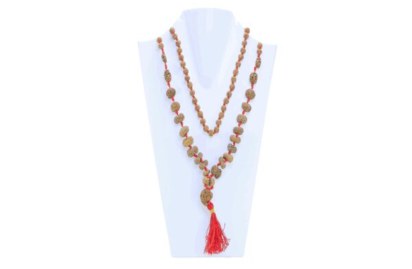 Indrakshi Mala with 1 Mukhi Double Sawar ( Indonesian ) - Mala Image