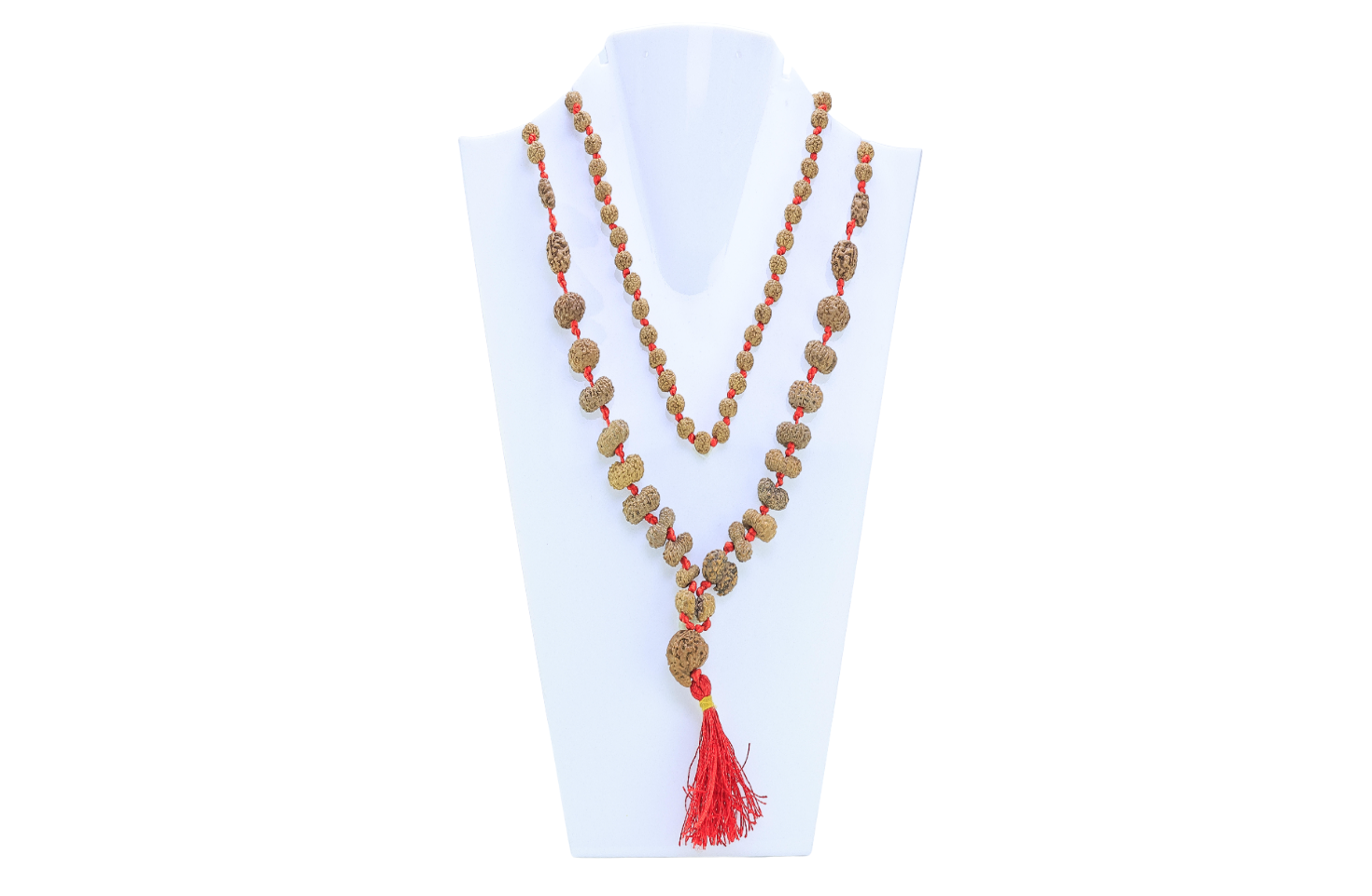 Indrakshi Mala with 1 Mukhi Double Sawar ( Indonesian ) - Mala Image