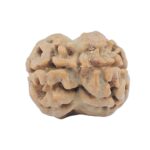 2 Mukhi Rudraksha 17.7mm 1.33gm - Rudraksha back