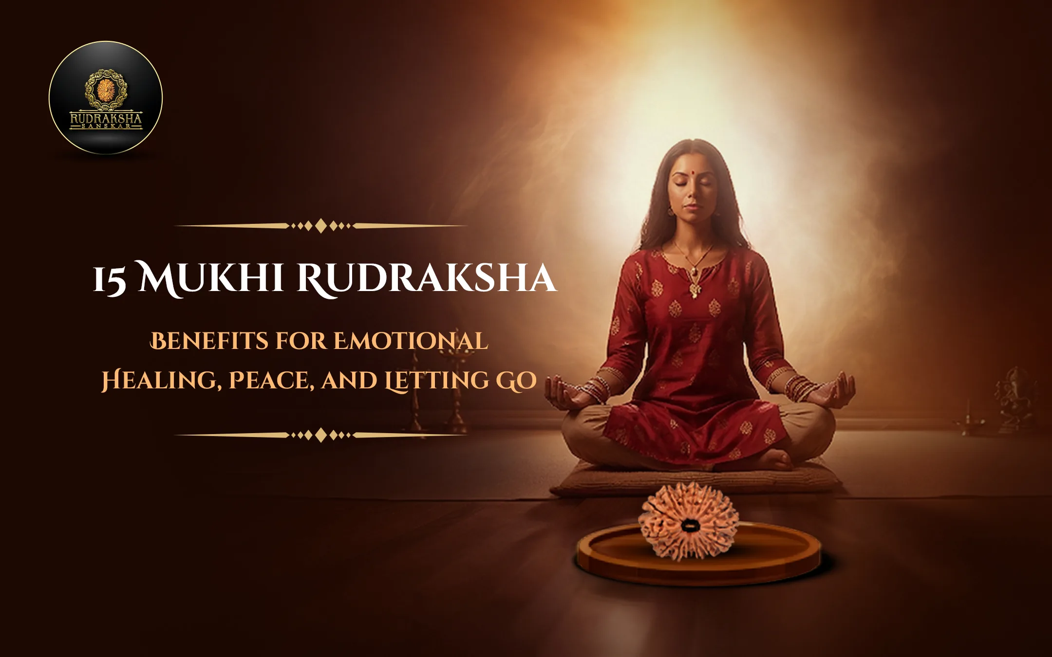 15 Mukhi Rudraksha Benefits for Emotional Healing, Peace, and Letting Go