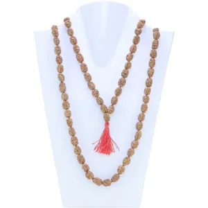 3 Mukhi Indonesian Mala - Certificate: DCL/2026/B/0035 - Mala Image