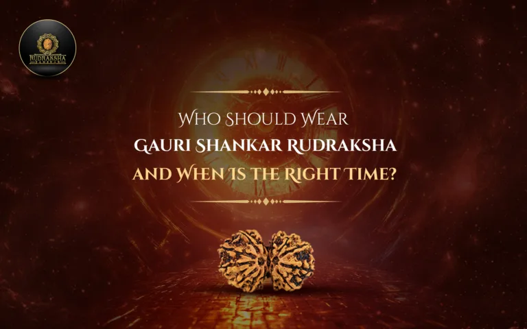 Who Should Wear Gauri Shankar Rudraksha and When Is the Right Time? 