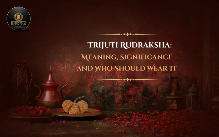 Trijuti Rudraksha: Meaning, Significance and Who Should Wear It 