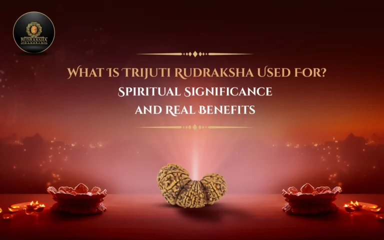What Is Trijuti Rudraksha Used For? Spiritual Significance and Real Benefits 