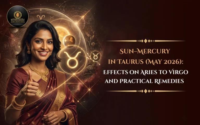 Sun–Mercury in Taurus (May 2026): Effects on Aries to Virgo and Practical Remedies 