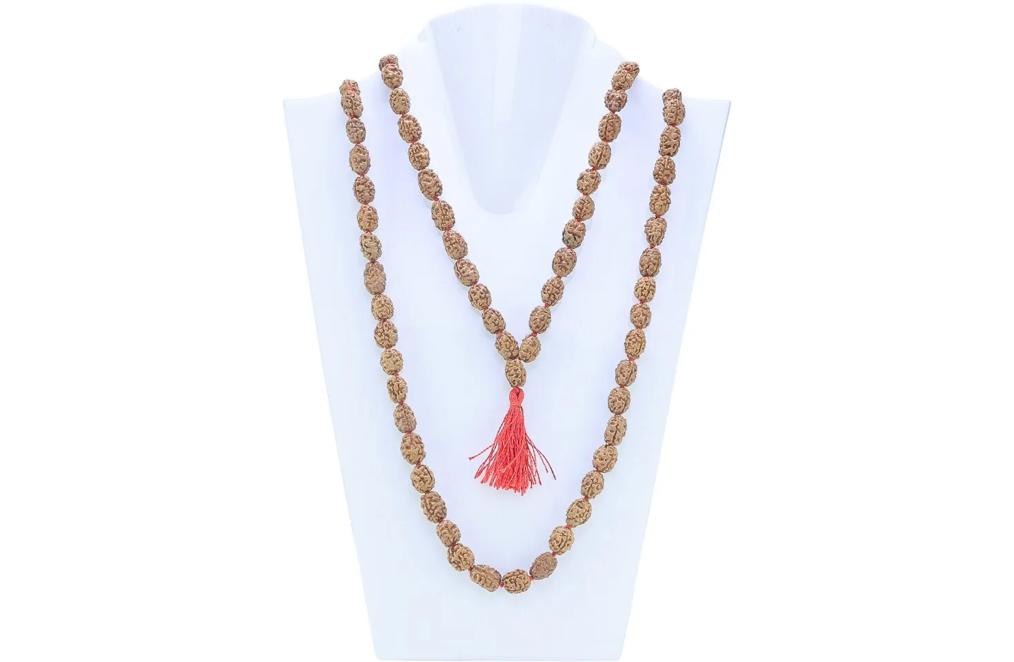 3 Mukhi Indonesian Mala - Certificate: DCL/2026/B/0035 - Mala Image