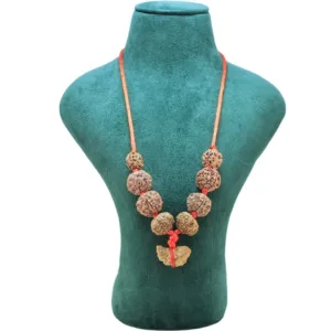 Sarva Graha Shanti Kawach ( with 1 Mukhi South Indian ) - Mala Image