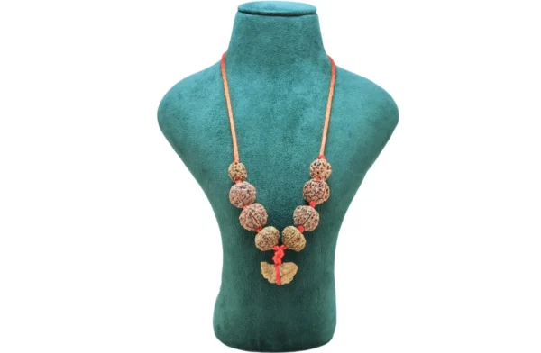Sarva Graha Shanti Kawach ( with 1 Mukhi South Indian ) - Mala Image