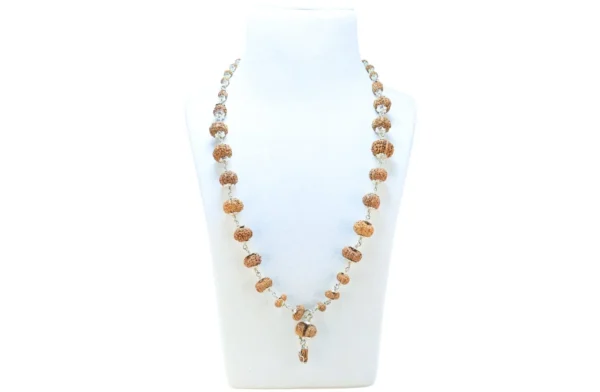 Indrakshi Mala with Silver Capping ( Indonesian ) - Mala Image