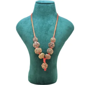 Sarva Graha Shanti Kawach ( with 1 Mukhi U/D ) - Mala Image