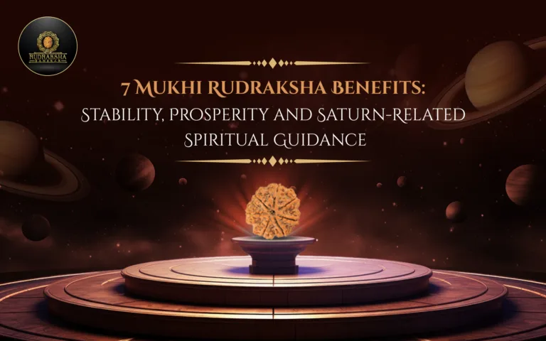 7 Mukhi Rudraksha Benefits: Stability, Prosperity and Saturn-Related Spiritual Guidance 