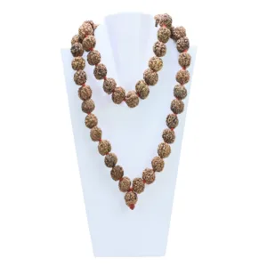 7 Mukhi Nepali Kantha ( 16-18mm ) - Mala Image