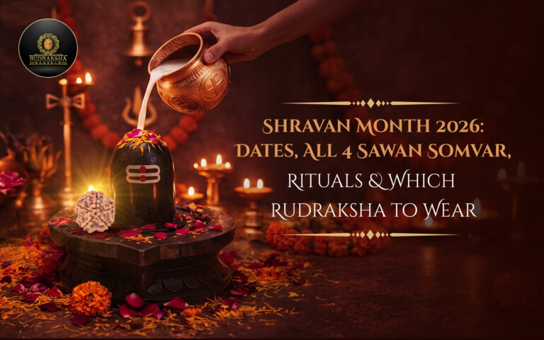 Shravan Month 2026: Dates, Sawan Somvar Vrat and a Certified Rudraksha for Every Mukhi