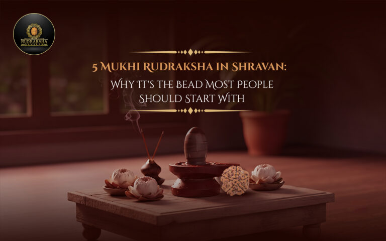 5 Mukhi Rudraksha in Shravan: Why It Is the Bead Most People Should Start With