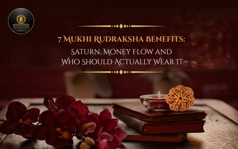 7 Mukhi Rudraksha Benefits: Saturn, Money Flow and Who Should Actually Wear It
