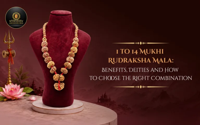 1 to 14 Mukhi Rudraksha Mala: Benefits, Deities and How to Choose the Right Combination