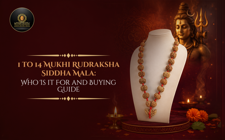 1 to 14 Mukhi Rudraksha Siddha Mala: Who Is It For and Buying Guide