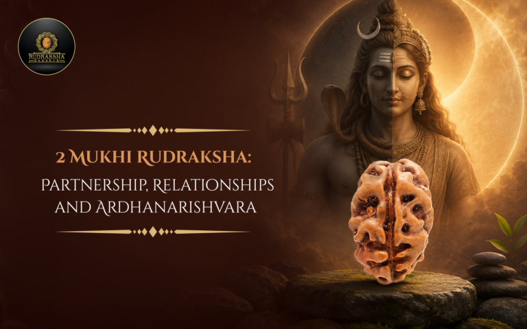 2 Mukhi Rudraksha: Partnership, Relationships and Ardhanarishvara 