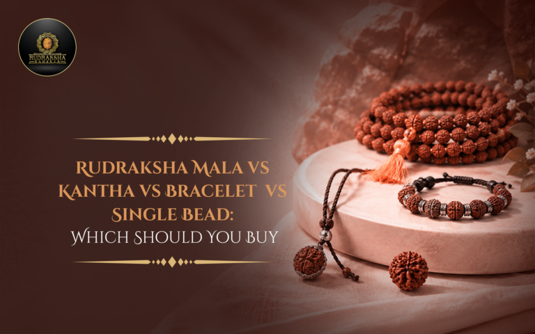 Rudraksha Mala vs Kantha vs Bracelet vs Single Bead: Which Should You Buy? 