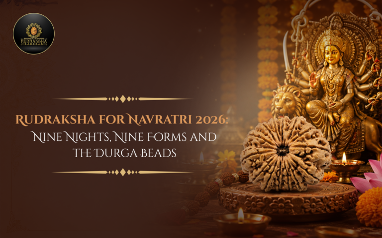 Rudraksha for Navratri 2026: Nine Nights, Nine Forms and the Durga Beads