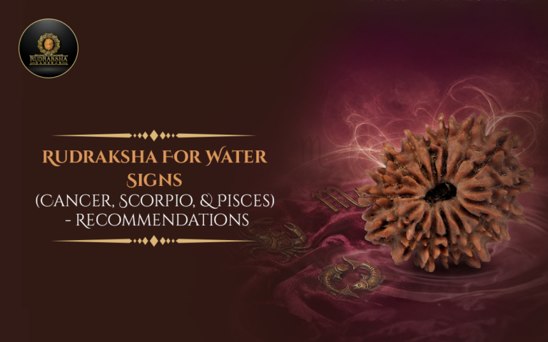 Rudraksha for Water Signs (Cancer, Scorpio & Pisces): Recommendations 