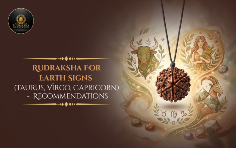 Rudraksha for Earth Signs (Taurus, Virgo & Capricorn): Recommendations 