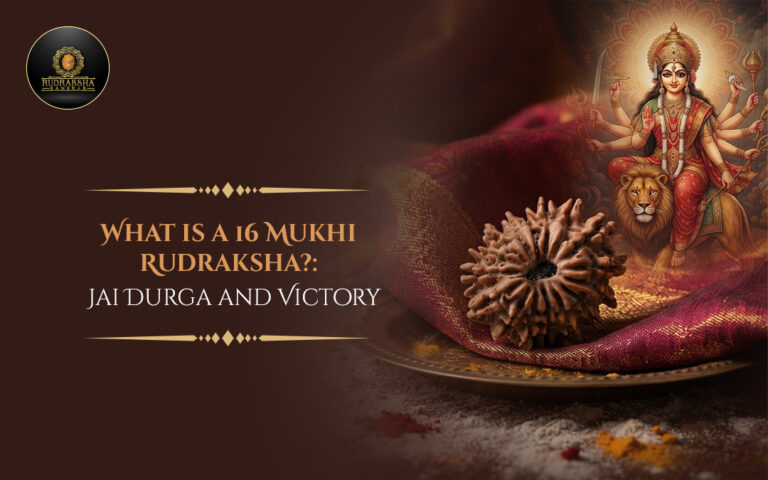 What Is a 16 Mukhi Rudraksha? Jai Durga and Victory 