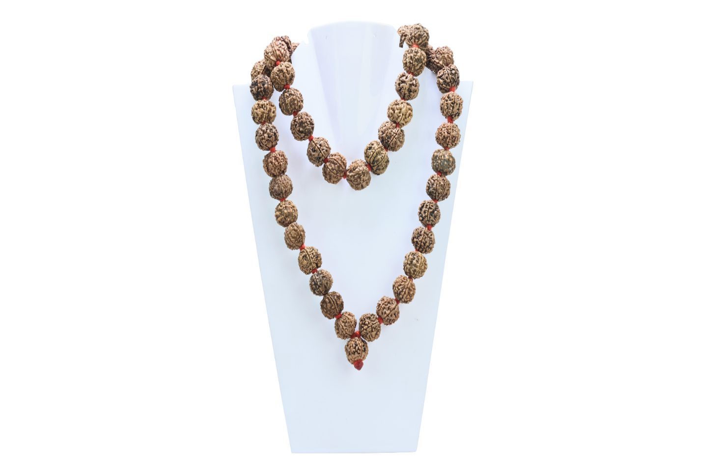 7 Mukhi Nepali Kantha ( 16-18mm ) - Mala Image