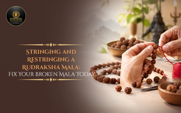 Stringing and Restringing a Rudraksha Mala: Fix Your Broken Mala Today