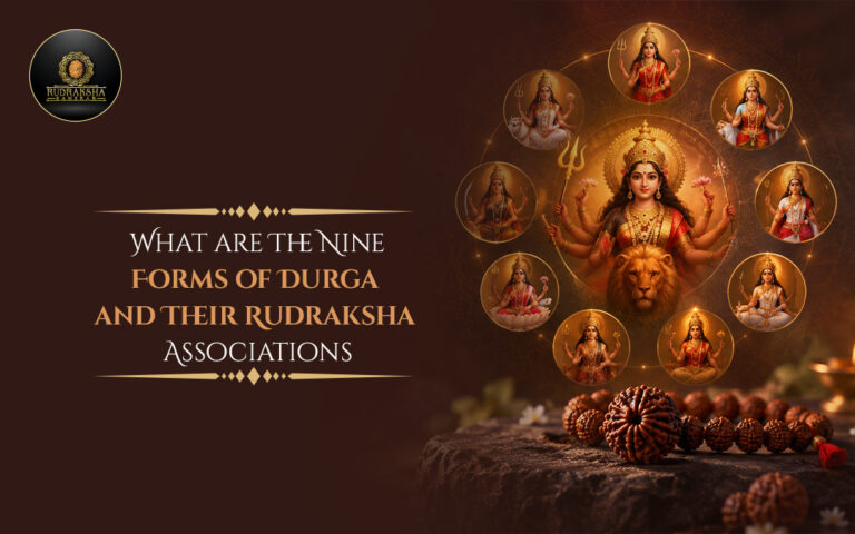 What Are the Nine Forms of Durga and Their Rudraksha Associations? 