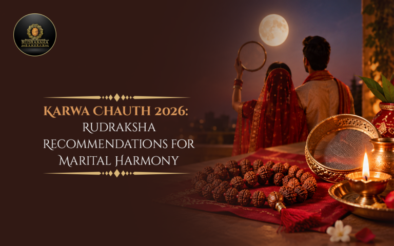 Karwa Chauth 2026: Rudraksha Recommendations for Marital Harmony 