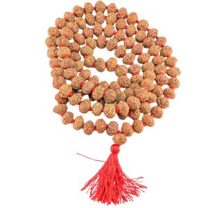 8 Mukhi Mala 11mm 48.81gm - Rudraksha back